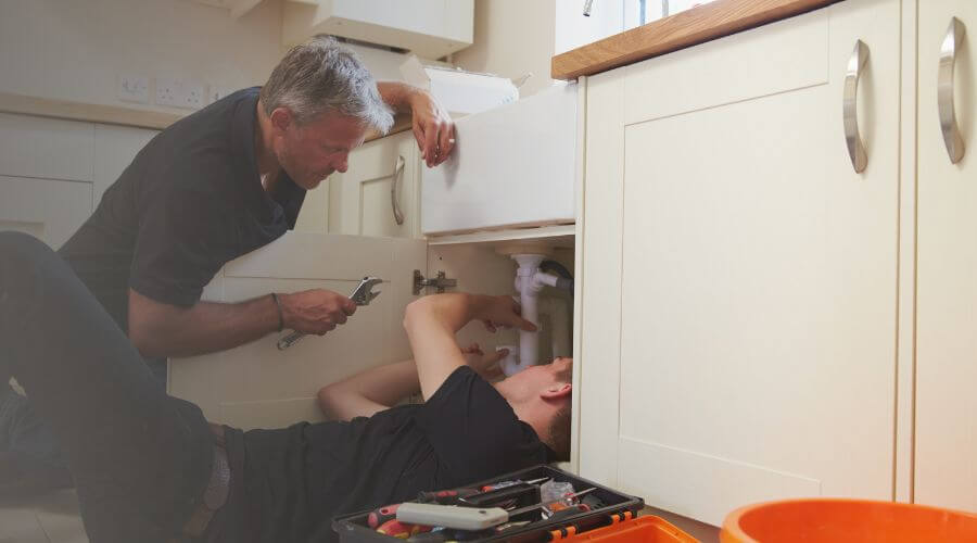 Professional burst pipe repair services in Dundas, IL